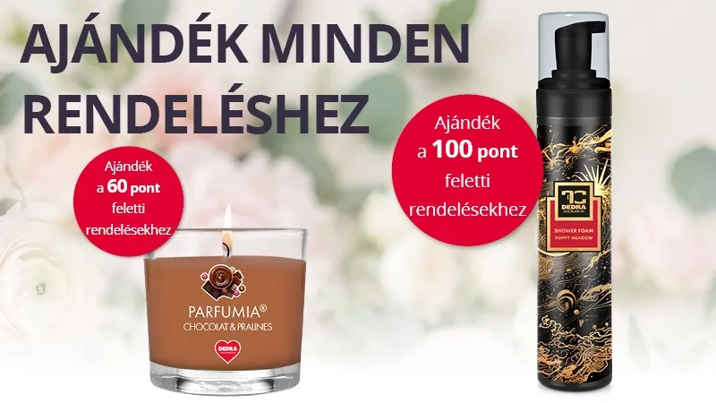 🎁 AJÁNDÉK MINDEN RENDELÉSHEZ – CSAK PÉNTEKTŐL VASÁRNAP ÉJFÉLIG